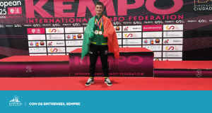 Atleta de Sintra sagra-se Campeão da Europa de Semi-Kempo